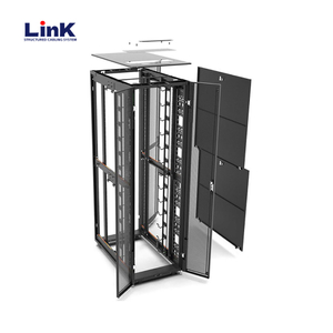 Rack de servidor de pé eficiente de 1200 mm para centro de controle